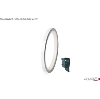 Polep vozidla Linka na ráfek puig 2568m čistě bílá 7mm x 6m (bez aplikátoru)