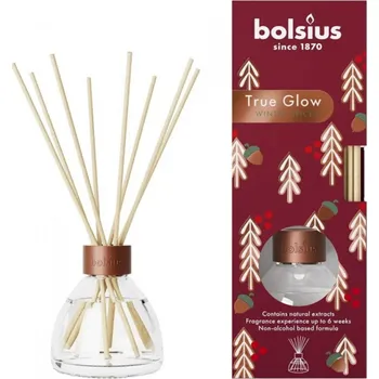 Osvěžovač vzduchu Osvěžovač vzduchu TRUE GLOW ZIMNÍ KOŘENÍ s tyčinkami 60ml