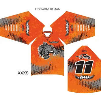 Moto dres Dres na zakázku Motokros, Enduro, MTB, BMX, DH,110 2H1118808