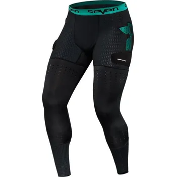 Moto kalhoty Kompresní kalhoty SEVEN Fusion - černé 4020001-001-44