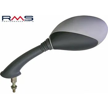 Zrcátko pro motocykl Zpětné zrcátko RMS 122760490 levý černá/šedá PIAGGIO/VESPA ET4 125 Leader 1997-2004