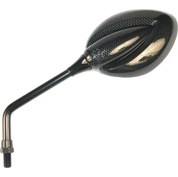 Zrcátko pro motocykl Zpětné zrcátko SMATNORD UNI ELEGANT 3154484A pravý karbonový DERBI Atlantis 50 4T 2004-2007