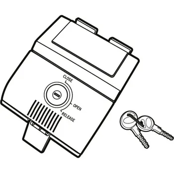 Zavazadlo na motocykl Zamykací mechanismus SHAD D1B49MAR pro SH49 BMW R 1200 GS 2013-2018