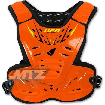 Motocyklový chránič Nárameníky (chránič hrudi) Ufo Reactor dětský - oranžové FLUO UF2275-07FL