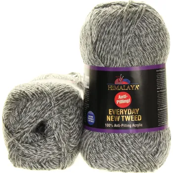 Příze Himalaya New Tweed 75111 šedobílá