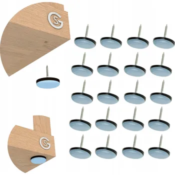 Podložka pod nábytek Teflonové podložky pod nábytek Global Service 16.160 19 mm 20 ks