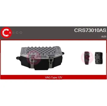 Ventilátor topení a klimatizace Odpor, vnitřní tlakový ventilátor CASCO CRS73010AS