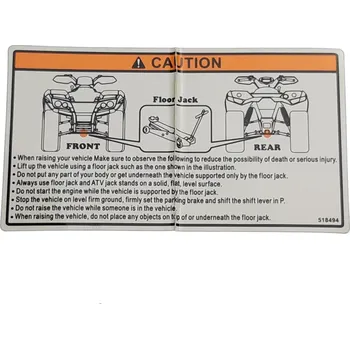 LABEL, JACKING POINT 518494