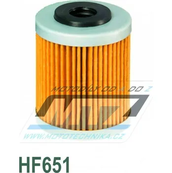 Filtr pro motocykl Filtr olejový HF651 (MTZ) - Husqvarna 701 Enduro + 701 Supermoto + 701 Vitpilen + KTM 690 Duke + 690 Duke R + 690 Enduro R + 690 Rally Factory Replica + KTM 690SMC R KTM SMC 690 2008-2021