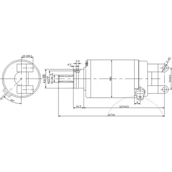 Elektroinstalace pro motocykl Startér motoru JMP SUZUKI UH 125 Burgman 2002-2012