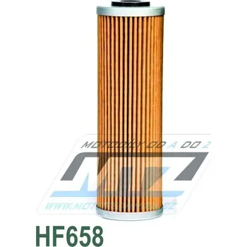 Filtr pro motocykl Filtr olejový HF658 (MTZ) - Husqvarna FR450 Rally + KTM 450SX ATV+505SX ATV + 790 Duke + 950 Adventure + 990 Adventure + 990 Superduke + 1050 Adventure + 1090 Adventure + 1290 Super Adventure KTM Duke 790 ABS 2018-2026