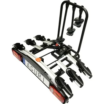 Nosič kol Nosič kol na tažné zařízení Aguri Active Bike 3 Silver sklopný
