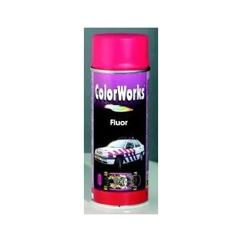 Barva ve spreji ColorWorks Fluorescentní sprej zelený 400 ml