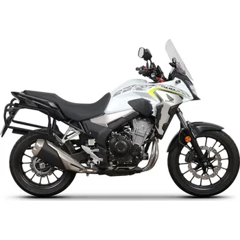 Zavazadlo na motocykl Kompletní sada hliníkových kufrů SHAD TERRA, 37L topcase 47L/47L boční kufry, včetně montážní sady a plotny SHAD HONDA CB 500 X HONDA CB 500 X 2016-2026