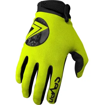 Moto oblečení Rukavice SEVEN Annex 7 DOT - Flo Yellow 2210014-701-S