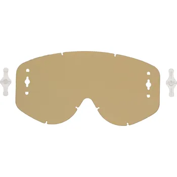 Motocyklové brýle plexi 80´S/RECOIL/BEVO SGL WORKS, SCOTT (silver chrom, antifog) 205187-321