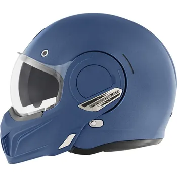 Helma na motorku přilba STRATOS, NOX PREMIUM (modrá matná, vel. XS) 2023 (Velikost: XS) CASQNSTRATOSBLEUMAT