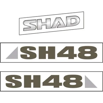 Zavazadlo na motocykl Samolepky SHAD D1B481ETR pro SH48 BMW R 1200 GS 2013-2018