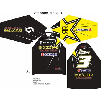 Moto dres Dres na zakázku Motokros, Enduro, MTB, BMX, DH, 154 2H1128151