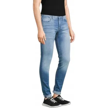 Pánské džíny PEPE JEANS MODRÉ PÁNSKÉ DŽÍNY SLIM FIT 33/34