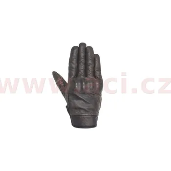 Moto rukavice rukavice STEALTH, 4SQUARE - pánské (hnědé, vel. S) 2023 (Velikost: XL) GANTSTEALTHHMARRON