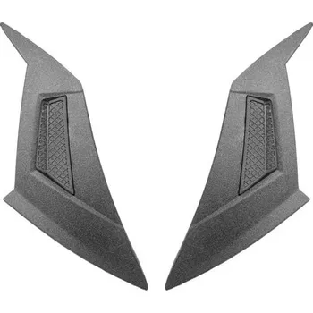 Helma na motorku vrchní kryty ventilace pro přilby N124, NOX (černé, pár) AER124NOIRMAT