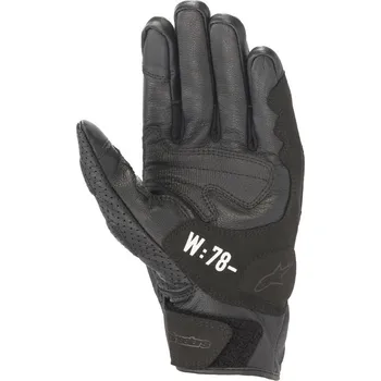 Moto rukavice rukavice KEI kolekce DIESEL JEANS, ALPINESTARS (černá/bílá) (Velikost: L) 2H884565