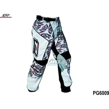 Moto kalhoty Kalhoty motokros dětské PROGRIP 6009 - bílo-černé - velikost 24 PG6009-SW-24