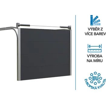 Garážová vrata etila - Sekční garážová vrata ETILA SILENT - běžné barvy