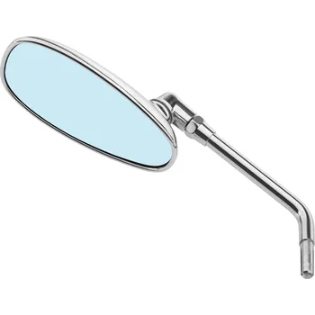 Zrcátko pro motocykl zpětné zrcátko chromové (trn průměr 10 mm), Q-TECH (chrom), L=P PIAGGIO/VESPA Beverly 500 Cruiser 2007-2009