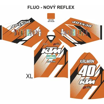 Moto dres Dres na zakázku Motokros, Enduro, MTB, BMX, DH, 19 2H1118095