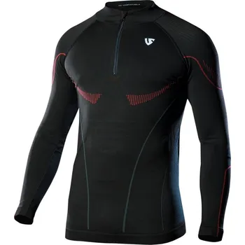 Pánské termo spodní prádlo termotriko s dlouhým rukávem Hero Long sleeve ZIP - warm, UNDERSHIELD (černá, vel. 2XL/3XL) (Velikost: S/M) USH ZIP 104 BLK