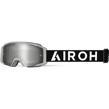 Motocyklové brýle brýle BLAST XR1, AIROH (světle šedá matná) GBXR181