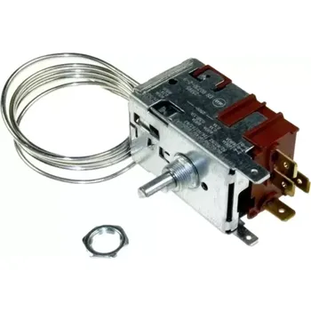 Příslušenství pro lednici ❄️ Originální termostat Gorenje Mora 596249 pro chladničky - kapilára 780 mm, teploty -35,0°C až -23,0°C, kompatibilní s modely 077B6532 a 077B6108