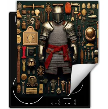 Obraz Ochranná podložka na indukci dekorativní, rolovací do kuchyně, potisk 45x52 cm wm0211