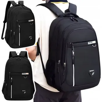 Městský batoh VELKÝ VODĚODOLNÝ BATOH NA NOTEBOOK DO ŠKOLY, DO PRÁCE, NA CESTOVÁNÍ A TURISTIKU