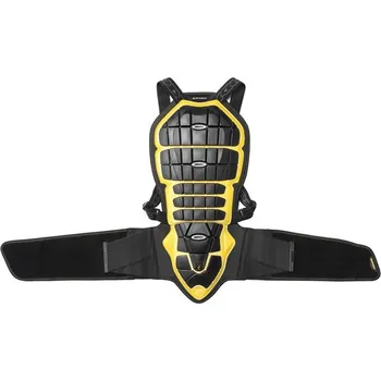 Motocyklový chránič hrudi a pátěře páteřový chránič BACK WARRIOR 180/195, SPIDI (černý/žlutý) (Velikost: M) 2H310696