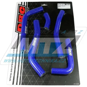 Hadice chladiče DRC RADIATOR HOSE KIT - DRC D47-01-332 - Kawasaki KXF250 / 21-24 - modré (sada 5ks) KAWASAKI KX 250 F 2021-2022
