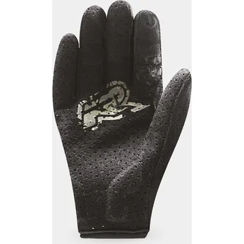 Moto rukavice rukavice TURBO KID, RACER (černá/khaki, vel. 2 roky) (Velikost: 4 roky) TURBO_KID-BLK-KHA