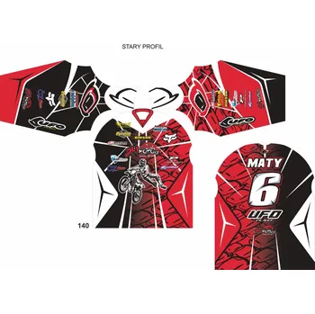 Moto dres Dres na zakázku Motokros, Enduro, MTB, BMX, DH, 4 2H1118079