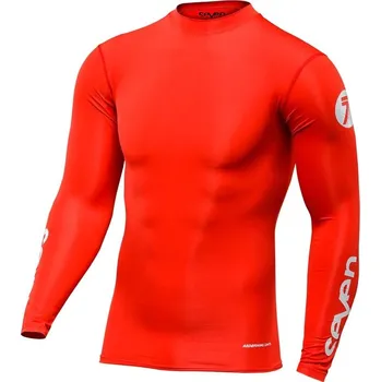 Moto dres Dres SEVEN Zero Compressions - červený 2020001-600-M