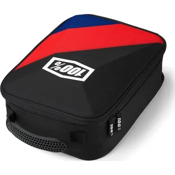 Motocyklové brýle kufr na motokrosové brýle Cornestone, 100% (černá/červená/modrá) 01001-294-01