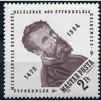 Poštovní známka (1964) MiNr. 2030 A ** - Maďarsko - Michelangelo (1475-1564), italský sochař, malíř a architekt