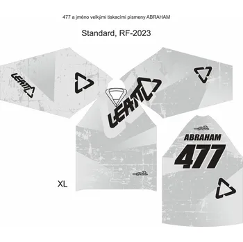 Moto dres Dres na zakázku ukázka Motocross, Enduro, MTB, BMX, DH, 121 2H1128111