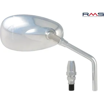 Zrcátko pro motocykl Zpětné zrcátko RMS 122770250 pravý chrom MOTO GUZZI Breva 850 2006-2007