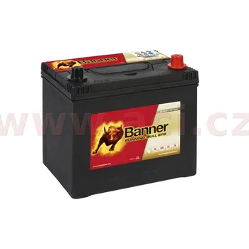 Autobaterie 65Ah baterie, 550A, pravá BANNER Running Bull EFB 233x173x203(225) EFB56515