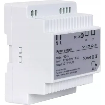 Napájecí zdroj pro videotelefon a domovní telefon Vidos P60/15