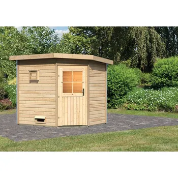 Sauna finská sauna KARIBU MIKKA natur LG3998