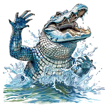 Nášivka NAŽEHLOVAČKA - Krokodýl Tonny