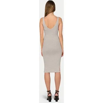 Dámské šaty ONLY Letní šaty Lina 15286410 Béžová Slim Fit M